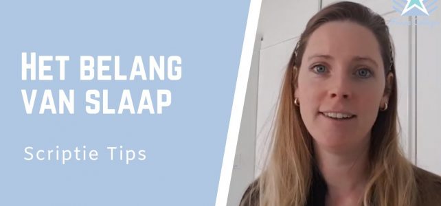 Het belang van slaap