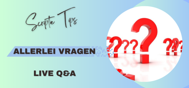 AFBAKENEN, BRONNEN vinden, FOCUS behouden, verbinding met THEORIE | Live Q&A